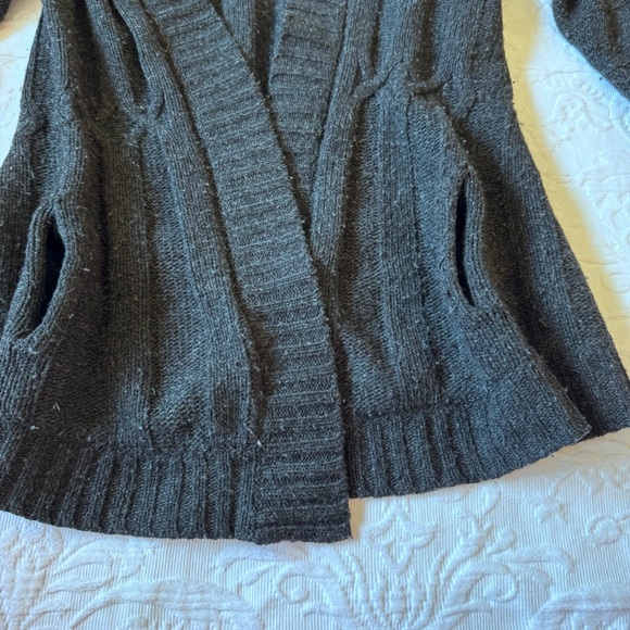 Theyskens’ Theory wool open cardigan sweater Small Gray - Picture 4 of 8